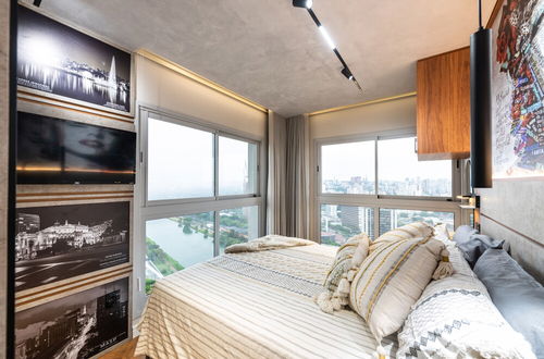 Photo 14 - Stunning Views | Luxurious Apartment with Marginal Pinheiros View at River One Residencial by Okaeri Home Apartments