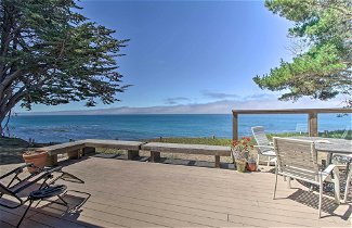 Photo 1 - Oceanfront Point Arena House w/ Lovely Deck