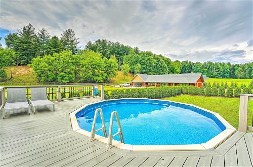 Photo 4 - Pisgah Forest Farm Home: Outdoor Pool & Games