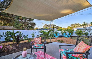 Photo 1 - Lush Seminole Surf Inn w/ Backyard Fire Pit