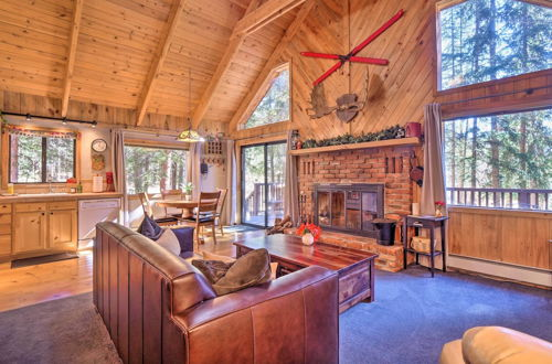 Photo 9 - Alma 'cloud 9 Cabin' w/ Fireplace & Wooded Views