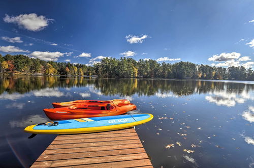 Photo 13 - Eagle River Waterfront Home w/ Dock & Fire Pit