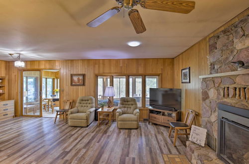 Photo 27 - Lakefront New Auburn Apt w/ Sauna & Sun Porch