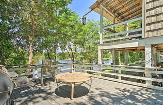 Photo 1 - Fort Towson Waterfront Cottage: 2 Decks + Dock