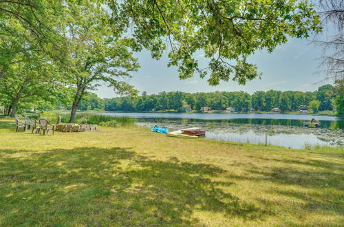 Photo 16 - Lakefront Brohman Retreat w/ Dock & Fire Pit