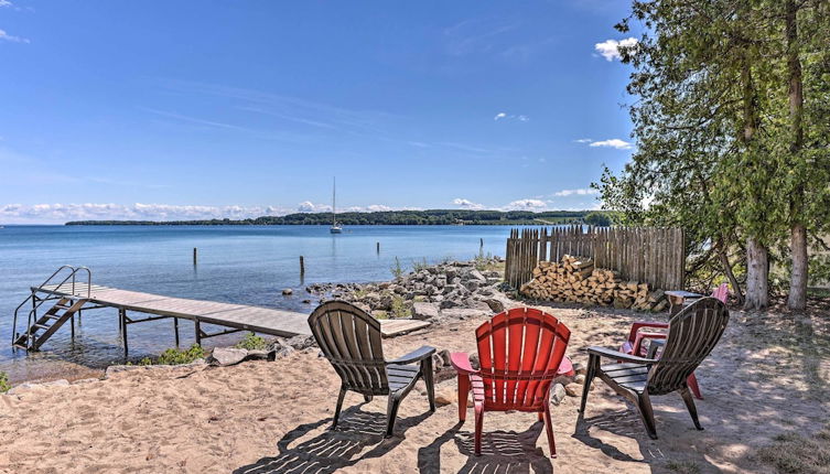 Photo 1 - Cozy Suttons Bay Cottage w/ Shared Dock & Fire Pit