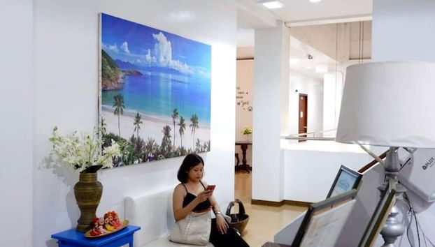 Sala de estar do lobby