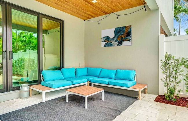 4BR w htd Pool Walk to Las Olas 5mins to Beach - Foto 32