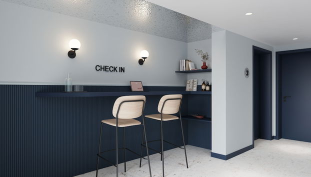 Check-in-/Check-out-Schalter