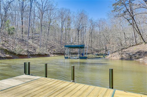 Photo 11 - Lake Hartwell Getaway w/ Private Dock + Fire Pit