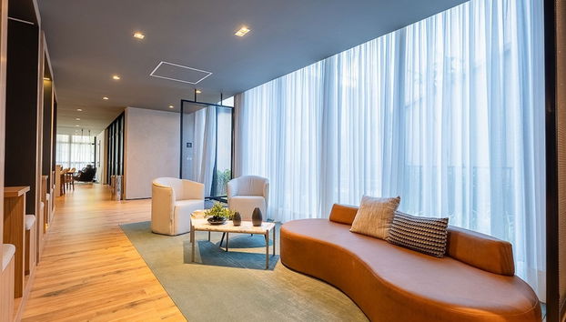 Sala de estar do lobby