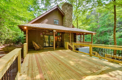 Foto 35 - Luxurious Mountain Cabin w/ Chestatee River Access