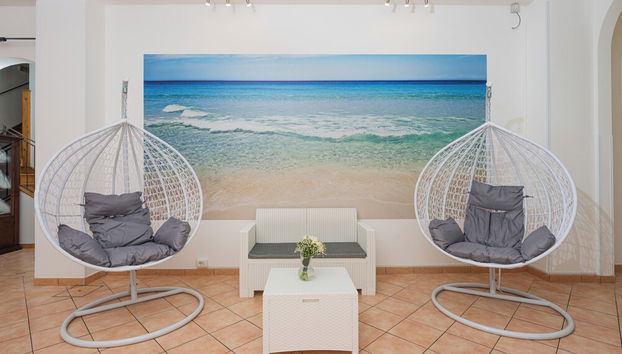 Sala de estar do lobby