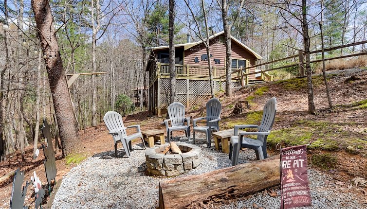 Photo 1 - Blue Ridge Cozy Cabin in the Woods w/ Hot Tub