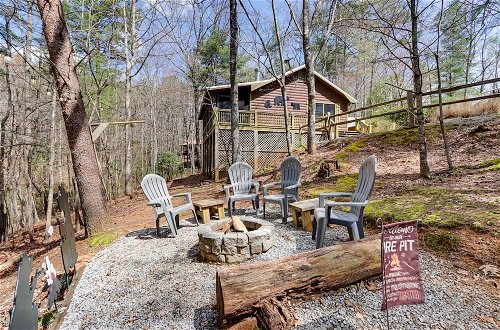 Photo 1 - Blue Ridge Cozy Cabin in the Woods w/ Hot Tub