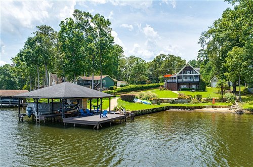 Photo 22 - Luxe Lake Sinclair Living: Private Dock and Beach