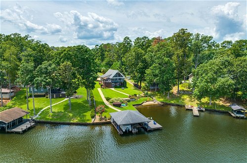 Photo 10 - Luxe Lake Sinclair Living: Private Dock and Beach