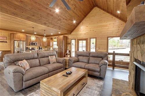 Photo 20 - Luxe Morganton Cabin: Hot Tub, Fire Pit, Game Room