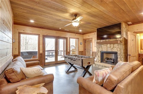Photo 24 - Luxe Morganton Cabin: Hot Tub, Fire Pit, Game Room