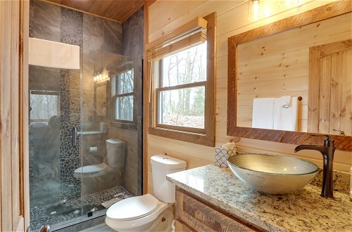 Photo 25 - Luxe Morganton Cabin: Hot Tub, Fire Pit, Game Room
