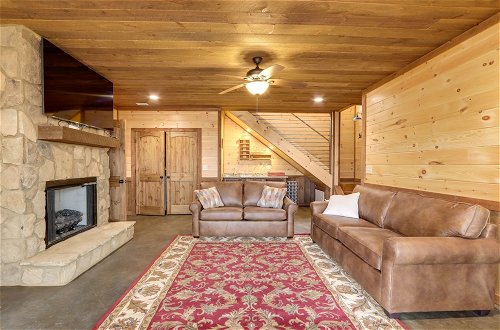 Photo 3 - Luxe Morganton Cabin: Hot Tub, Fire Pit, Game Room