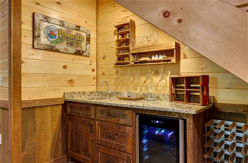 Photo 34 - Luxe Morganton Cabin: Hot Tub, Fire Pit, Game Room