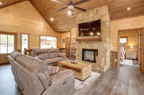 Photo 35 - Luxe Morganton Cabin: Hot Tub, Fire Pit, Game Room