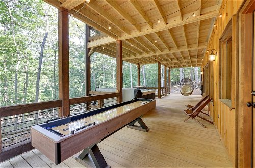 Photo 13 - Luxe Morganton Cabin: Hot Tub, Fire Pit, Game Room