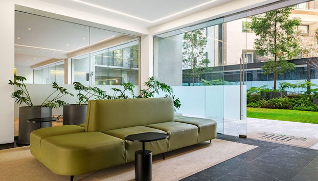 Sitzecke in der Lobby
