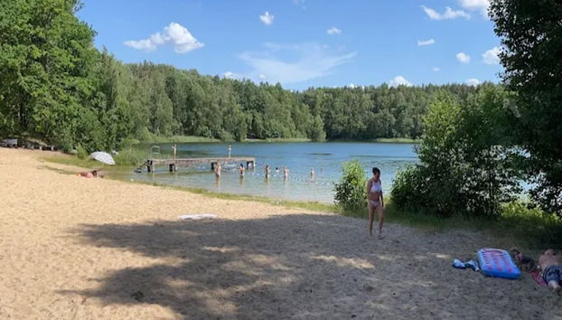 Blick von der Unterkunft