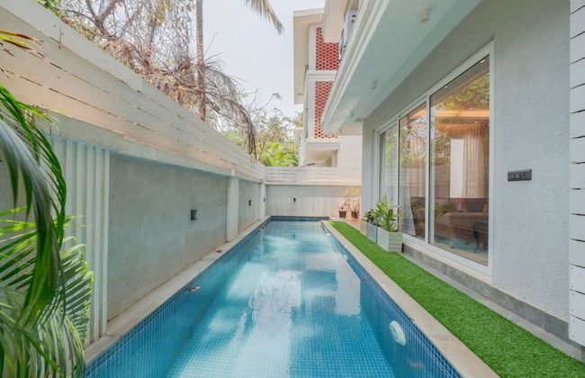 Aria - Lux 5BR Villa in Anjuna Perfect for Groups - Foto 46