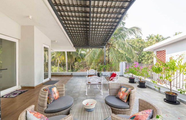 Aria - Lux 5BR Villa in Anjuna Perfect for Groups - Foto 45