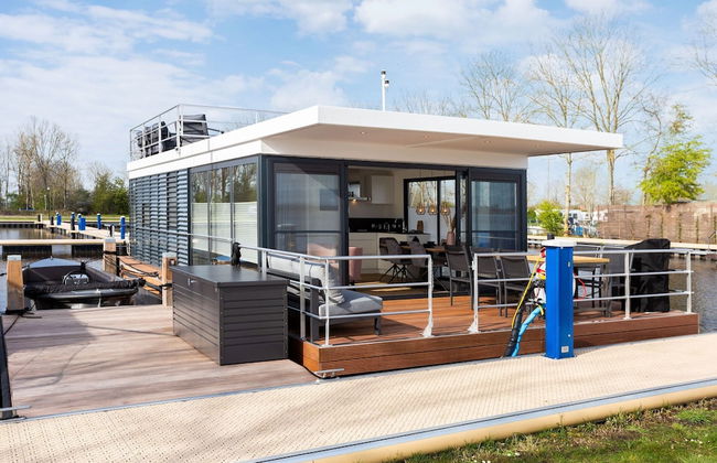 Unique Houseboat on and Around the Sneekermeer - Foto 61