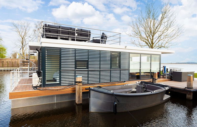 Unique Houseboat on and Around the Sneekermeer - Foto 62