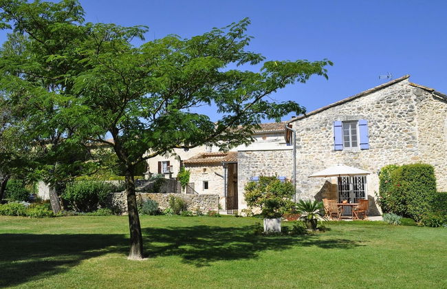 Charming Stone House With Terrace and Garden, Lussan - Photo 1