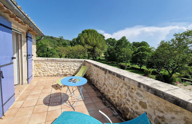 Charming Stone House With Terrace and Garden, Lussan - Photo 21