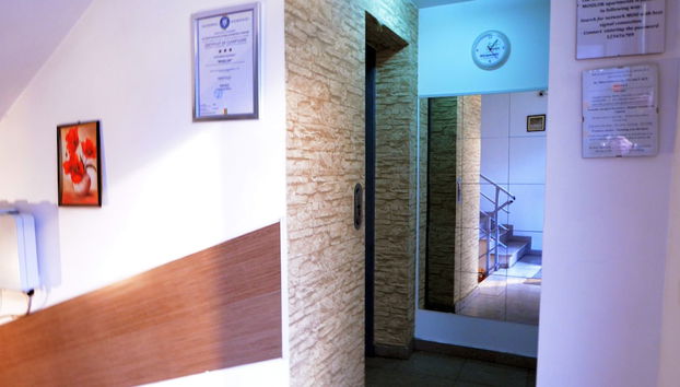 Interior entrance