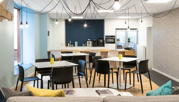 Zona de estar del vestíbulo