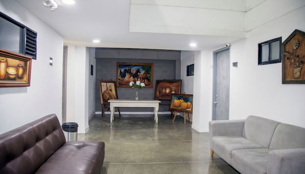 Sala de estar do lobby