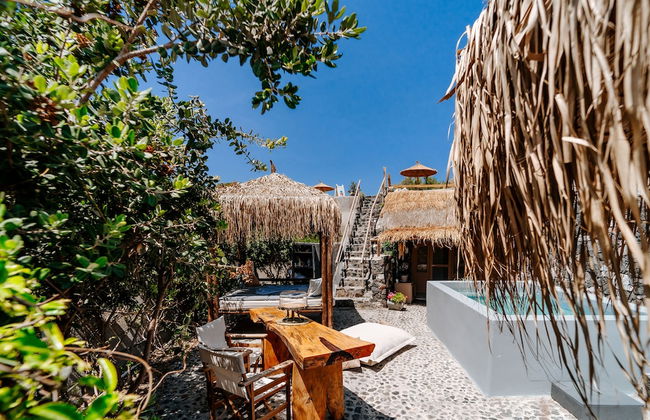 Rock Villas - Emporio | Pool, Jacuzzi, Castle View - Foto 1