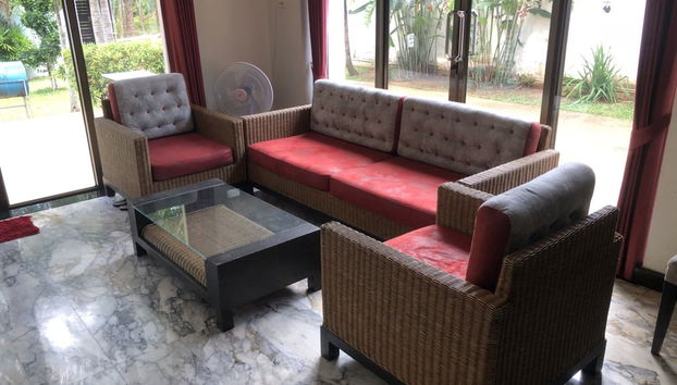 Sala de estar do lobby