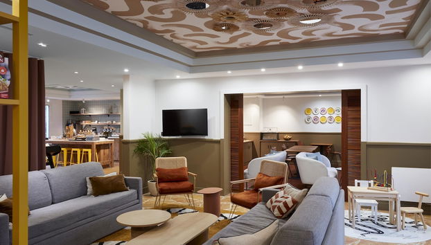 Sitzecke in der Lobby