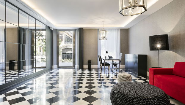 Sitzecke in der Lobby