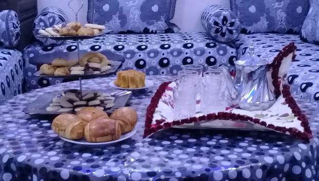 Essbereich im Zimmer