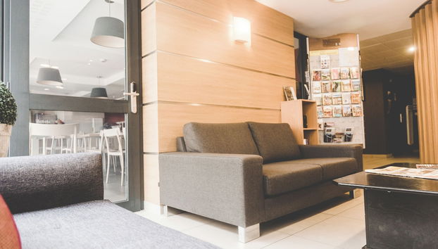 Sala de estar do lobby