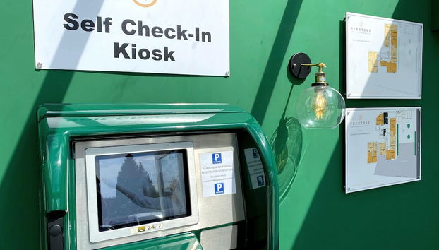 Check-in e check-out automático