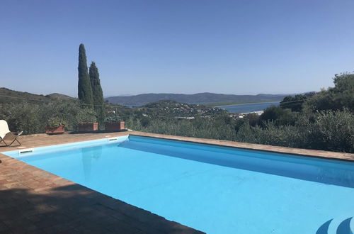 Photo 7 - Porto Ercole Villa Della Fonte Large Pool Fabulous Sea Views