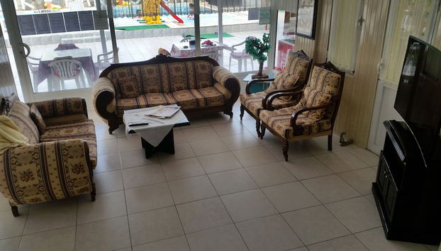 Sitzecke in der Lobby