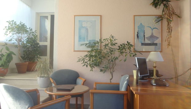 Sala de estar do lobby