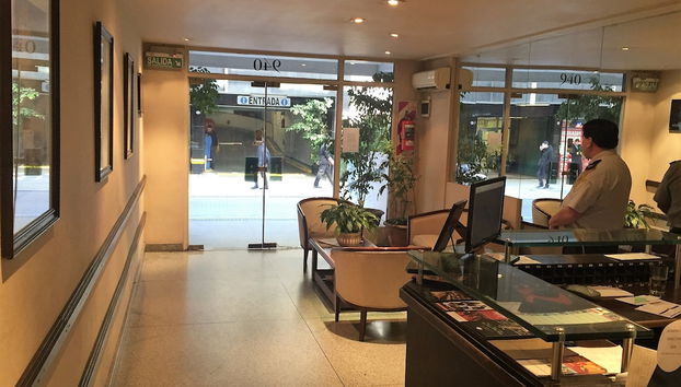 Sitzecke in der Lobby